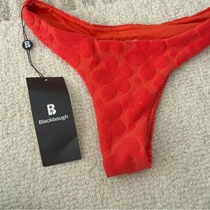 Blackbough Red Floral Bikini Bottom